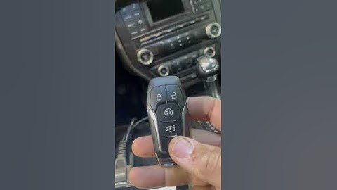 How to Start Your Ford Mustang with a Dead Key Fob  #deadkeyfobFordMustang #NokeydetectedFordMustang