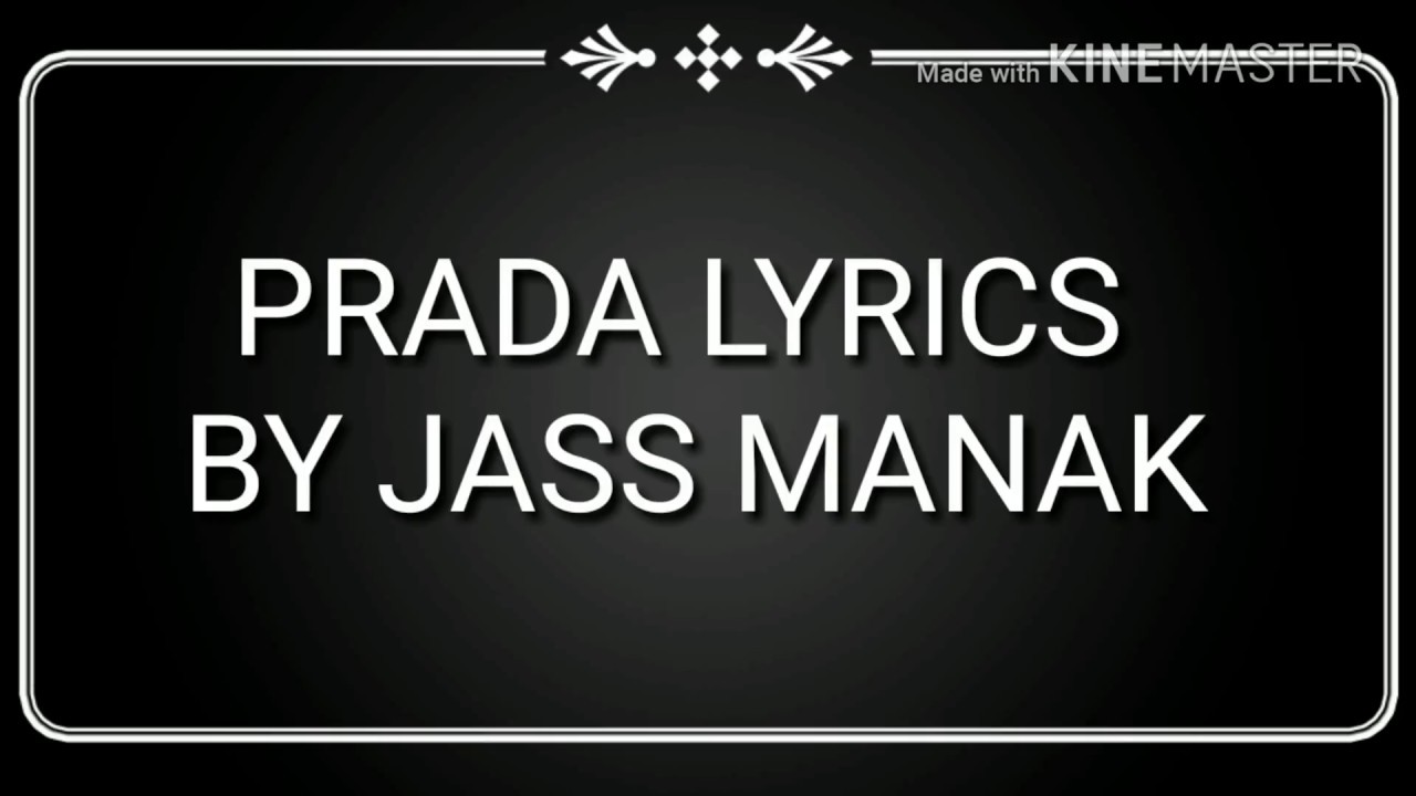 Prada lyrics by music aada YouTube
