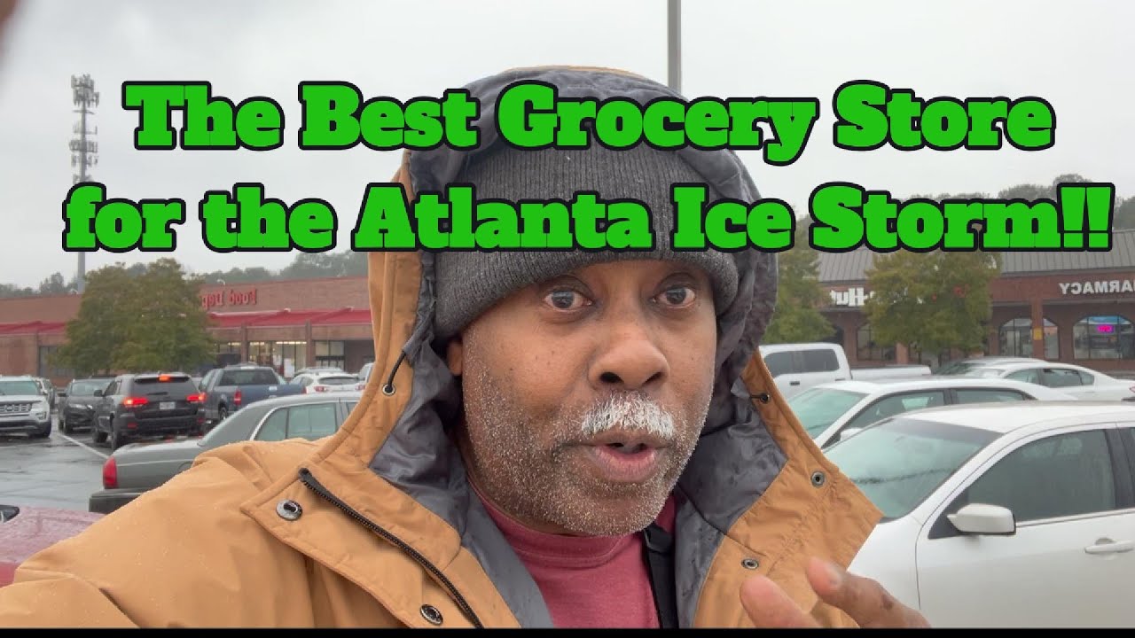 Я нашла лучший продуктовый магазин, где можно было сделать покупки перед ледяным штормом в Атланте.