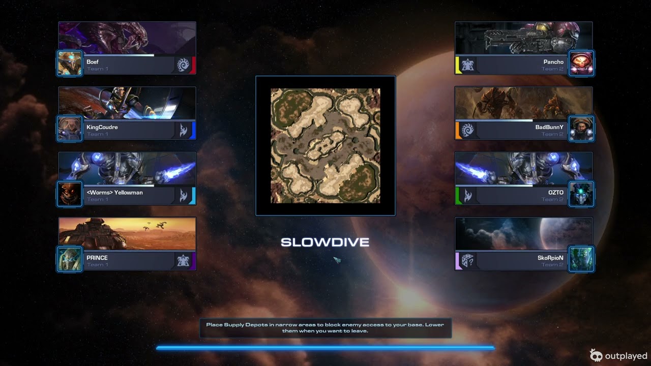 StarCraft II 4v4 Ranked #Pancho #BadBunny #OztO #SkoRpion