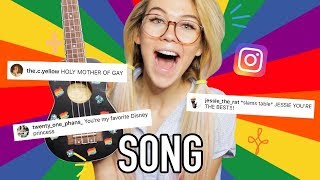 I wrote a song using only your instagram comments!