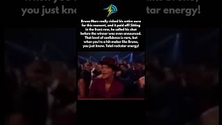 The Moment Bruno Mars Knew He Won ✨