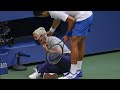 Tennis  novak djokovic disqualifi de lus open pour avoir envoy une balle sur une juge de ligne