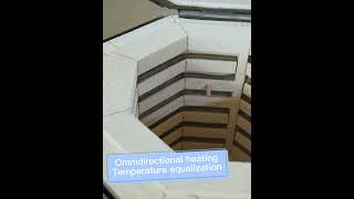 1300 C 8 Sided Intelligent Top Loading Ceramic Kiln