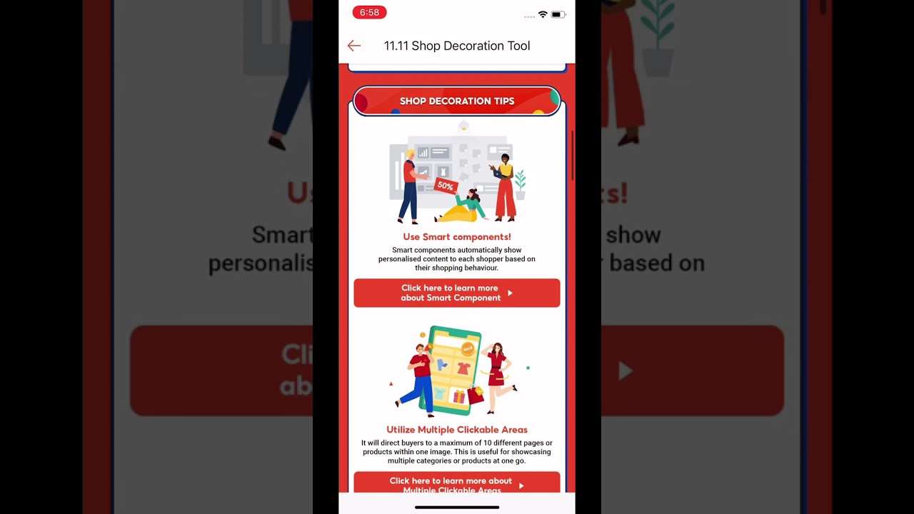 Shopee Malaysia 11.11 Shop Decoration Tool | Seller Tips #shopeemy #shopeemalaysia #shopeemy1111