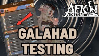Testing GALAHAD in PVP for AFKJourney 