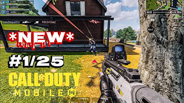 *NEW* Call Of Duty Mobile #1/25 | BATTLEROYAL BLACKOUT | Full Gameplay CODM