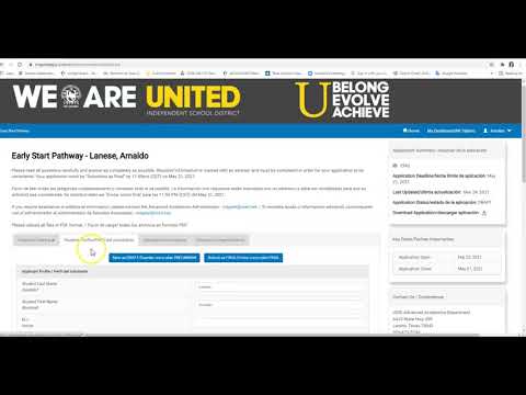 Early Start Pathway Registration Process Recording