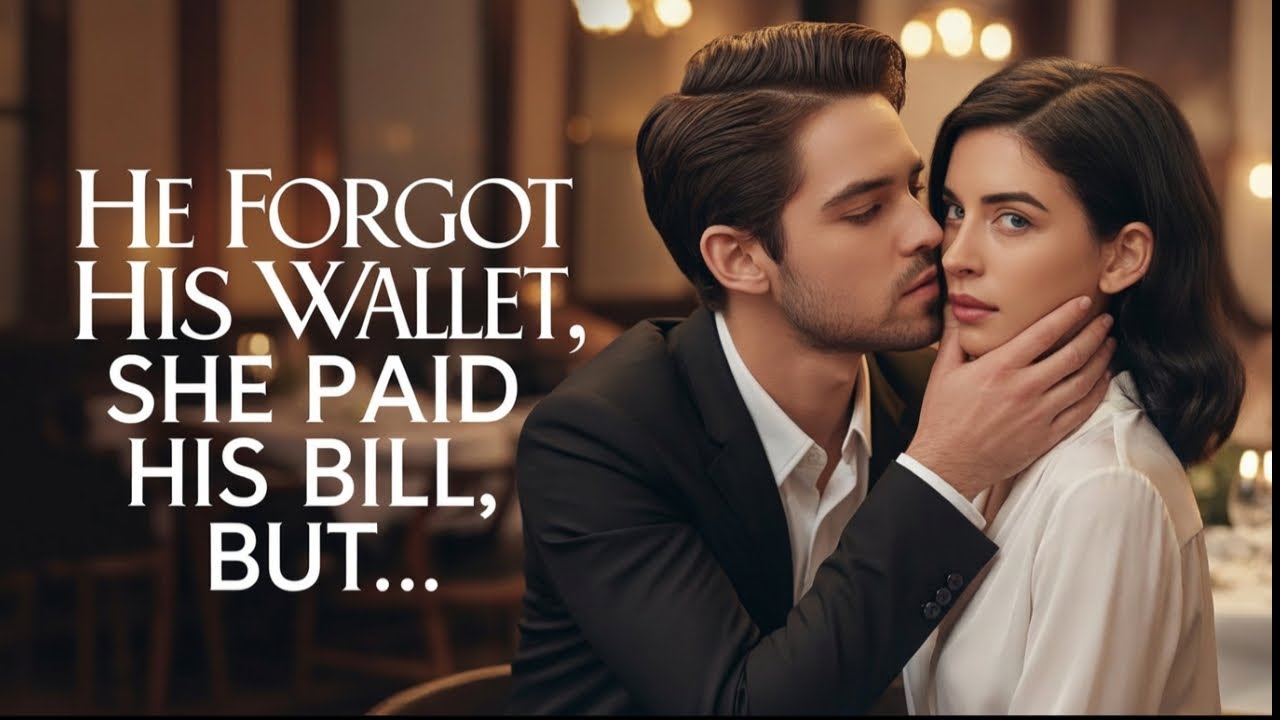 He forgot his wallet, she paid his bill, but she didn't expect that when she went to her new job...