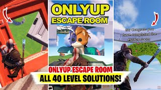 ONLY UP ESCAPE ROOM Solutions | Axvezer Creative Only Up Escape Room | Avezer Creative Escape Room