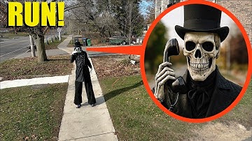 If you ever see him Following you... RUN Away as Fast as possible! (Don