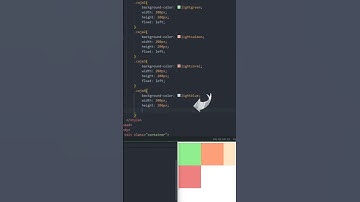 CSS Float en un Minuto: ¡No te lo Pierdas! #css #desarrolloweb #html #frontend