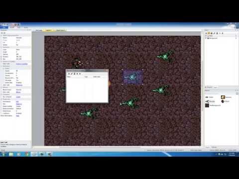 Game Development w/ Construct 2 Tutorial - 12 - Giving Monsters Health with Instance Variables