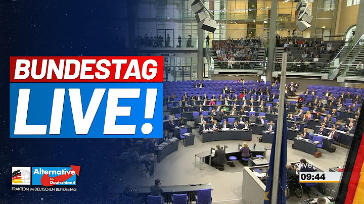 BUNDESTAG LIVE - Gedenkstunde für NS-Opfer - AfD-Fraktion im Bundestag