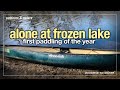 Canoe an Icy Winter Lake (Risky Yet Beautiful)