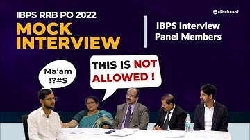 IBPS RRB PO Mock Interview 2024 | Door IBPS Interview Panelleden | Bank PO Mock Interview