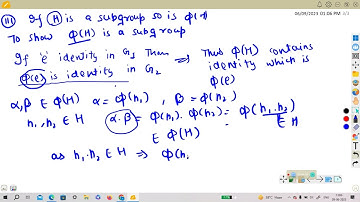 CSIR NET 2023 Mathematical Science Q2 QUESTION ID 704085 group theory homomorphism part C