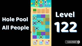 Hole Pool Level 122 Walkthrough | All People 🏊‍♂️ | SolutionGuruji