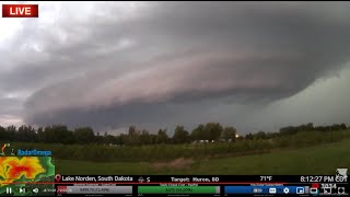 DAKOTAS SEVERE WEATHER  LIVE STORM CHASER