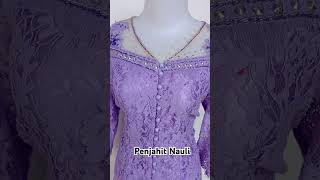 Model Kebaya Lavender Ibu Menyusui