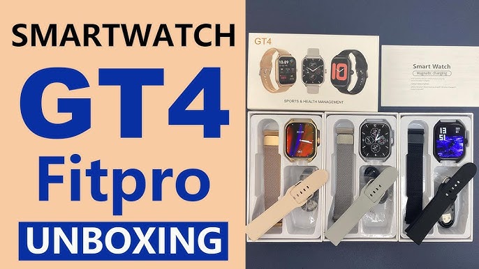 KIWITIME GT4 PRO Smart Watch Unbox-Business Bluetooth Call