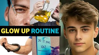 The Perfect Morning Routine Every Man Should Do To Glow Up *Science Based* | Glow Up Tips For Boys