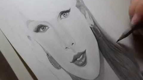 Taylor swift Time-lapse Drawing