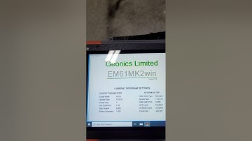 MESA3 & EM61-MK2A setup & Logging Instructions