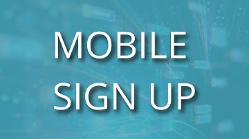 Mobile Signup  | Gener8 Tutorial Video