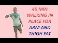 40 Minute Walking With Weights Workout to Burn Arm and Thigh Fat