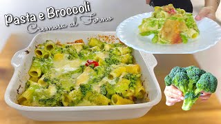 BAKED CREAMY PASTA AND BROCCOLI  Easy and healthy recipe with taste