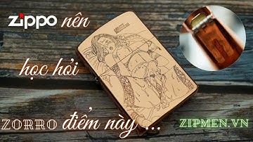 Zippo nên học hỏi bật lửa zorro ở điểm này !