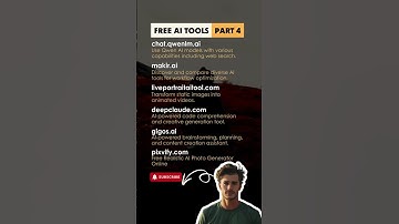 Free AI Tools | Part 4 #freeaitools #aitools #aiforeveryone