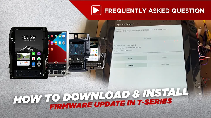 How to Update the Firmware on Your Vhedia T-Series Head Unit (Android 13)