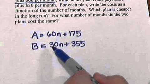 Setting Up Linear Equations and Solving The System