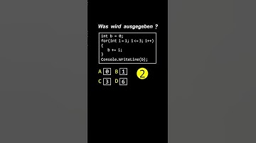 Was wird ausgegeben ? (C#) #aufgabe #schleife #problem #math #code #programming #logik #short