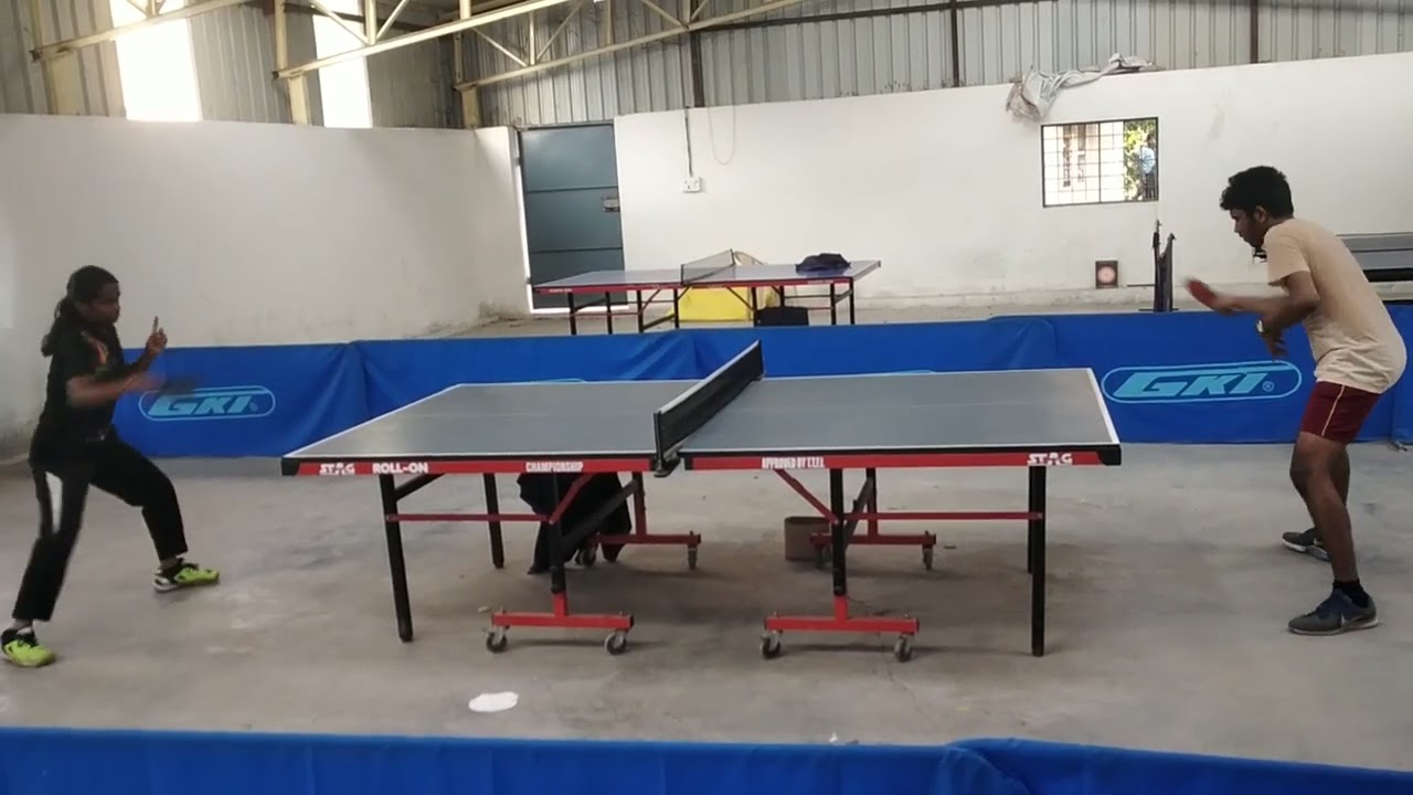 Lakshmi ammal table tennis coaching Academy from international player v.s.sathvika