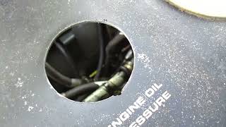 Ingersoll Rand, MC-2A Oil Pressure Gauge Installation.