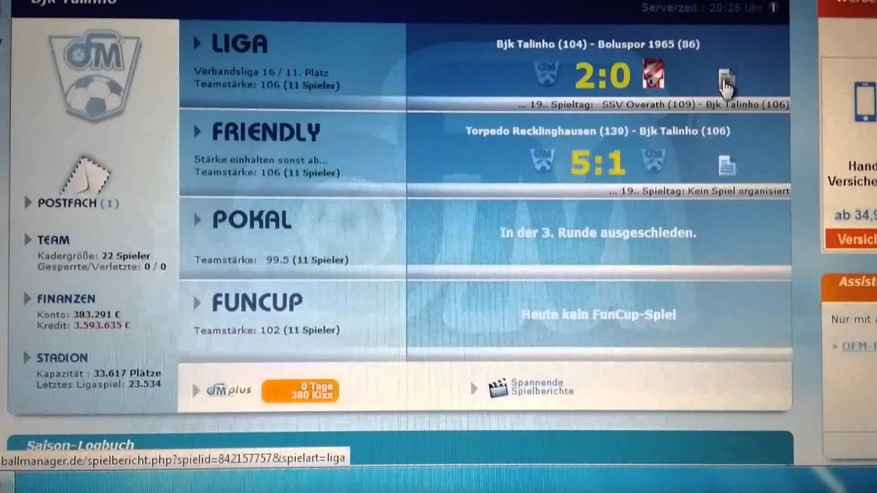 Onlinefussballmanager