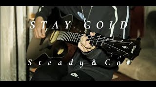 アコギでラップを弾き語りしてみた Stay Gold / steady&co.