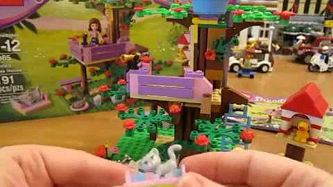 Lego Friends Set 3065 Olivia's Tree House Review!!!