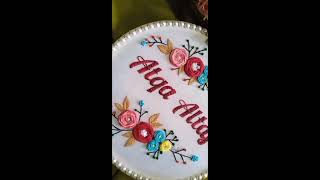 #embroidery hoops #hoop embroidery work #best embroidery design
