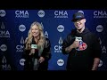 @iamChaseMatthew talks First No.1, Cheering on Megan Moroney at CMAs | CMA Awards Backstage