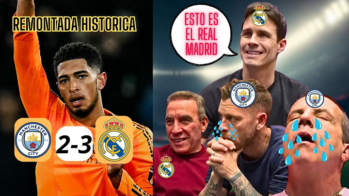 MANCHESTER CITY vs REAL MADRID CHAMPIONS LEAGUE 2025 - MANCHESTER CITY 2-3 REAL MADRID - CHIRINGUITO