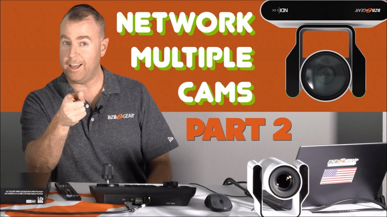 How to Network Multiple 4K IP Cameras for Live Streaming | Part 2