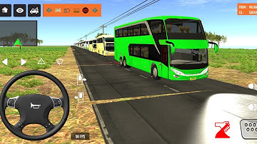 euro coach bus simulator 😭🚌|| new coach bus simulator part- 01 Android gameplay 58