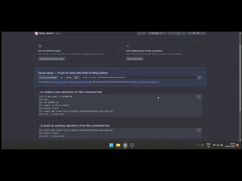 How to upload files and folders in GitHub using GitBash|| Tutorial using GitBash || English