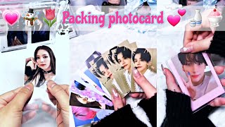 Asmr Packing Photocard Kpop Tiktok Compilation Lvllaby ッ
