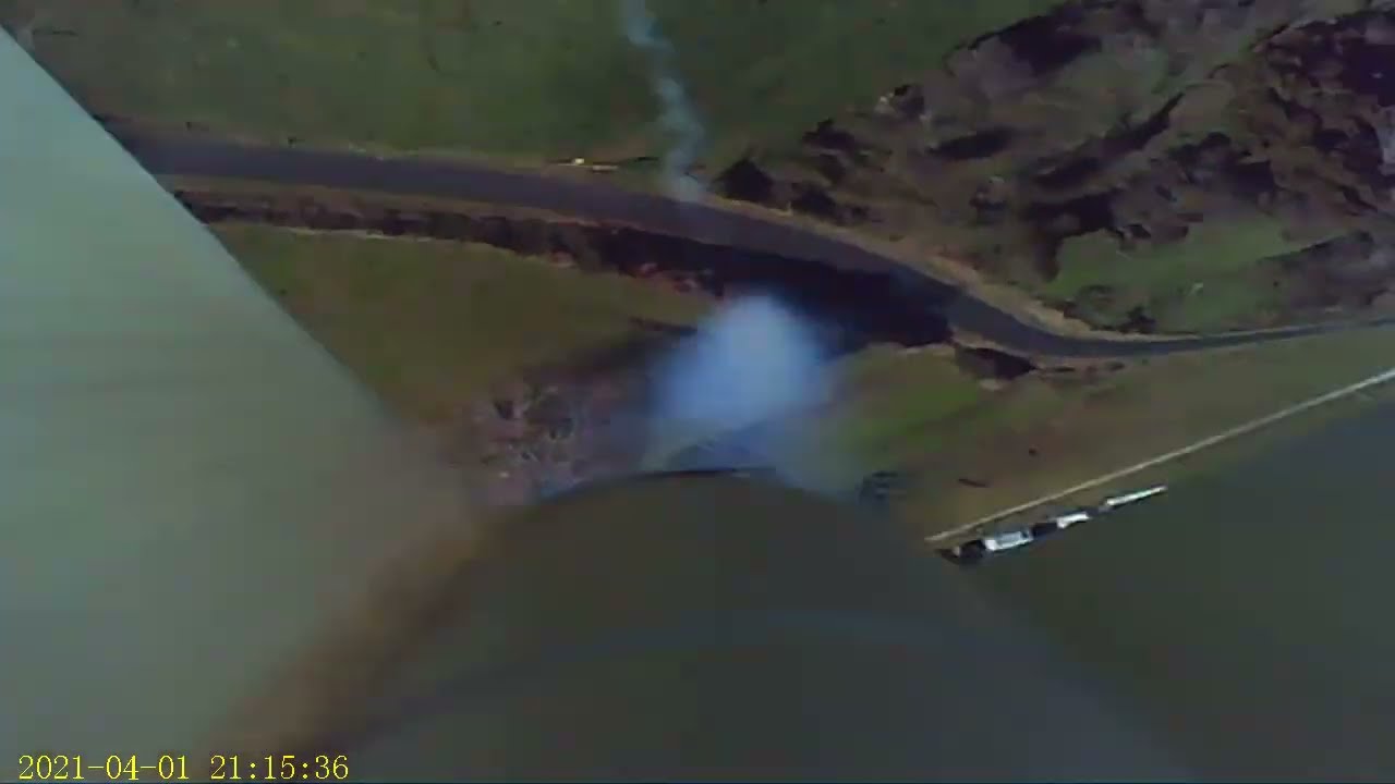 Onboard Camera Rocket Flight Waikino