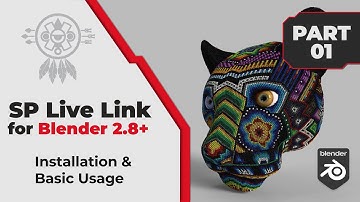 [ENG] NEW! Substance Painter LiveLink for Blender Installation & Use